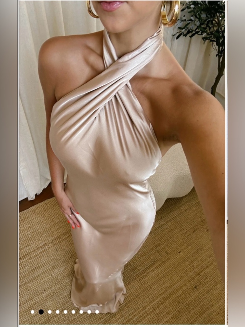 Show Me Your MuMu Jasmine Halter. Like New. - Picture 3 of 9